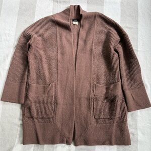 J. Crew Rosewood Chunky Knit Cardigan Sweater